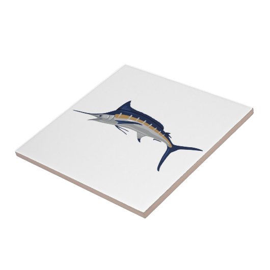 Carreau Marlin bleu (Côté)