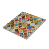 Carreau Marocain Coloré Or Mid Century Moderne (Côté)