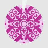 Carreau marocain - magenta et rose (devant)