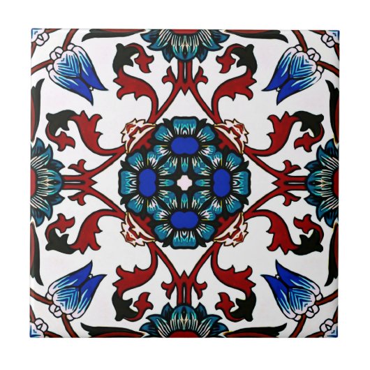 Carreau marocain, mosaïque, turc, (Devant)