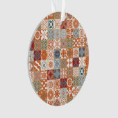 Carreau marocain orange (devant)