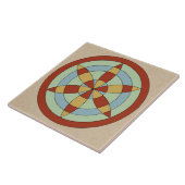 Carreau Marque de sorcière de Suffolk Hexafoil (roue de ma (Côté)