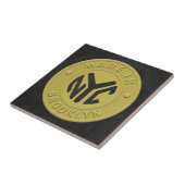 Carreau Marque de souterrain de Brooklyn (Côté)