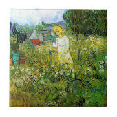 Carreau Marquerite Gachet dans le jardin, Vincent van Gogh (Devant)