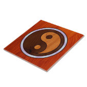 Carreau Marqueterie de Yin-Yang (Côté)
