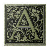 Carreau Marquez avec des lettres un premier monogramme de (Devant)