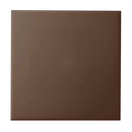 Carreau Marron Chocolat Moderne Uni (Devant)
