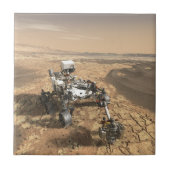 Carreau Mars 2020 Rover Sur La Surface De Mars. (Devant)