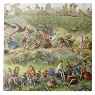 Carreau Mars triomphal du l'Elf-Roi, illustration de