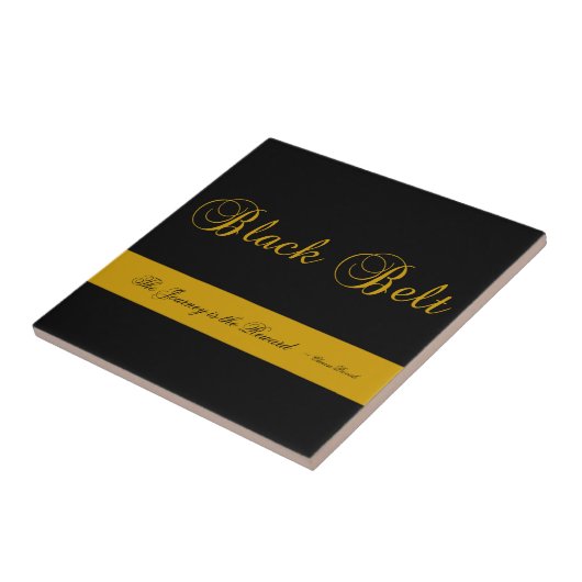 Carreau Martial Arts Black Belt Journey Tile (Côté)