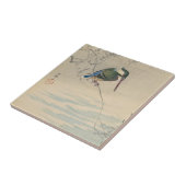 Carreau Martin-pêcheur par Ohara Koson (Côté)