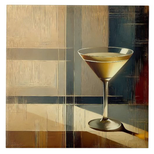 Carreau Martini de style moderne du milieu du siècle dans (Devant)