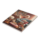 Carreau Martini Fleur de Cerisier Atomique (Côté)