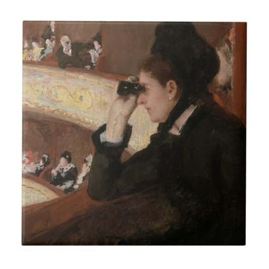 Carreau Mary Cassatt - Dans la loge (Devant)