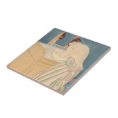 Carreau Mary Cassatt - Femme au bain (Côté)
