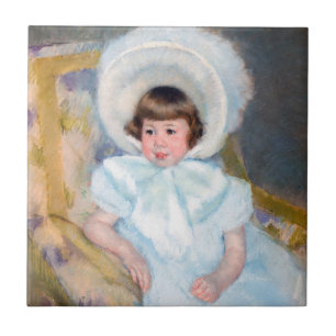 Carreau Mary Cassatt - Portrait Louise-Aurore Villeboeuf