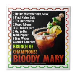 Carreau MARY SANGLANTE, Brunch des Champions