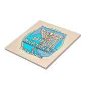 Carreau Maryland Nurse Caduceus Tile (Côté)