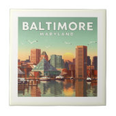 Carreau Maryland vintage Baltimore (Devant)