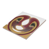 Carreau Masai Tribal Whirt Art Imprimer (Côté)