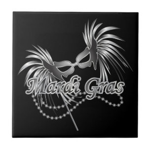 Carreau Masque Mardi Gras