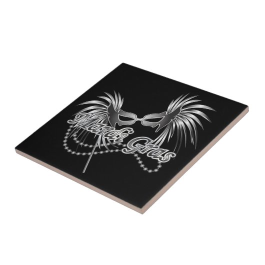 Carreau Masque Mardi Gras (Côté)