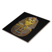 Carreau Masque royal d'or égyptien (Côté)