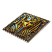 Carreau Masque royal égyptien - Tutankhamon (Côté)