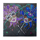 Carreau Masques Jester Comédie/Tragédie (Devant)