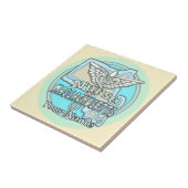 Carreau Massachusetts Nurse Caduceus Tile (Côté)