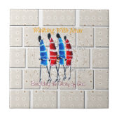 Carreau Massai Morans art chrétien Imprimer (Devant)