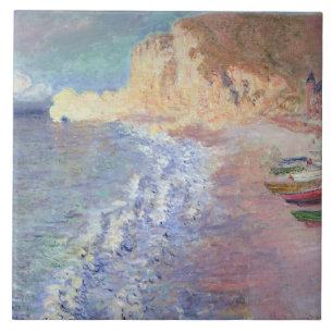 Carreau Matin de Claude Monet chez Etretat