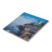 Carreau Matin Sun au phare bas de port (Côté)