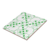 Carreau Matrices vertes (Côté)