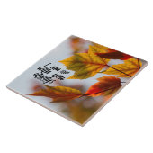 Carreau Matthew 28 20 I Cas de Leaves With You Always (Côté)