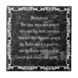 CARREAU MATTHEW 6:6