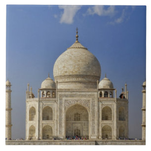 Carreau mausolée du Taj Mahal / Agra, Inde