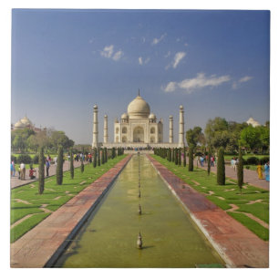 Carreau mausolée du Taj Mahal / Agra, Inde 2