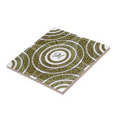 Carreau Méandre de clé grecque dans Artdeco de symétrie gé (Côté)