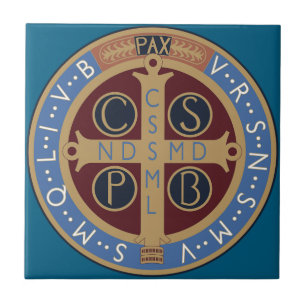 Carreau Médaille de saint Benoît