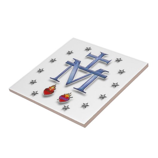 Carreau Médaille miraculeuse (Côté)