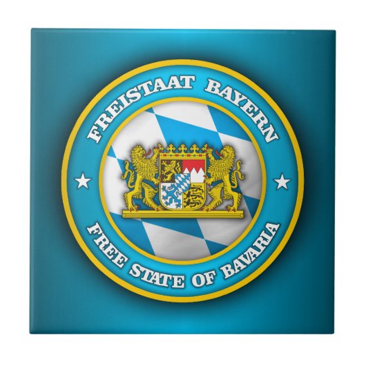 Carreau Médaillon de Bavière (Devant)