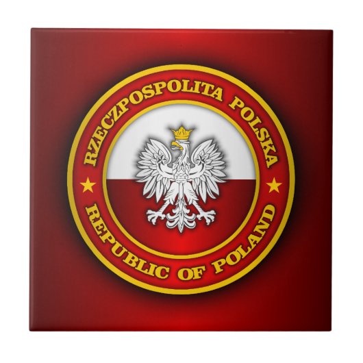 Carreau Médaillon polonais (Devant)