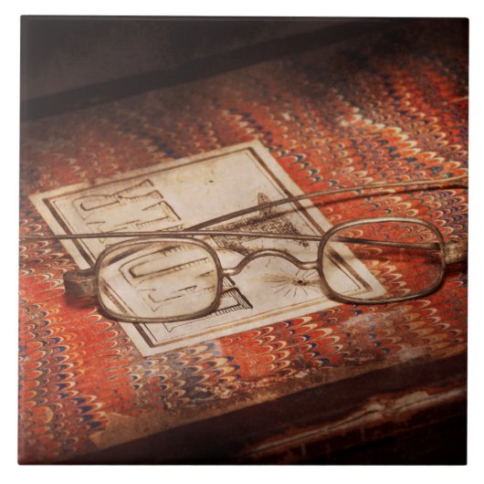 Carreau Médecin - Opticien - Lunettes de lecture (Devant)