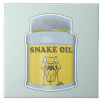 Médecine alternative à l'huile de serpent