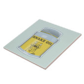 Carreau Médecine alternative à l'huile de serpent (Côté)