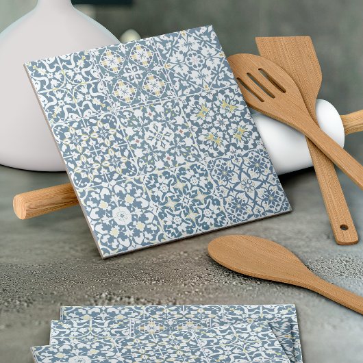 Carreau Mediterranean Tiles, Moroccan, Majolica, Azulejo