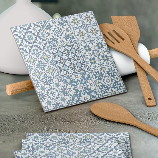 Carreau Mediterranean Tiles, Moroccan, Majolica, Azulejo