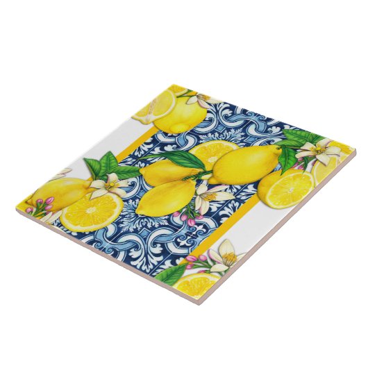 Carreau Mediterranean Traditional Pattern (Côté)