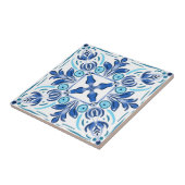 Carreau méditerranéen, Amalfi, carré simple    (Côté)